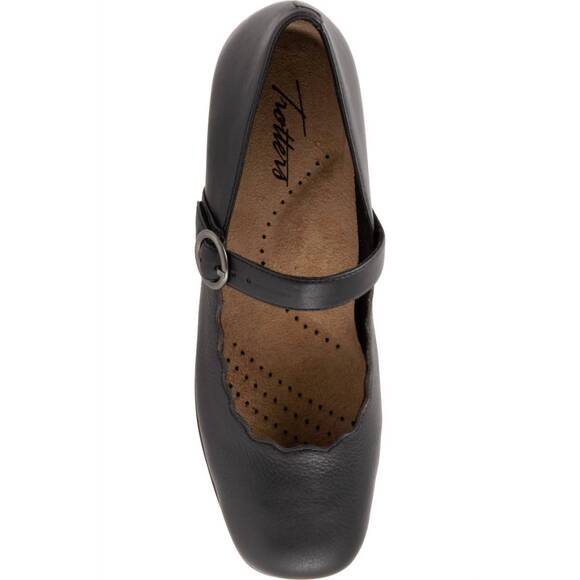 NEW TROTTERS women's sugar shoes in black - Picture 2 of 2